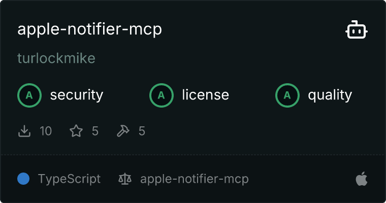 apple-notifier-mcp MCP server