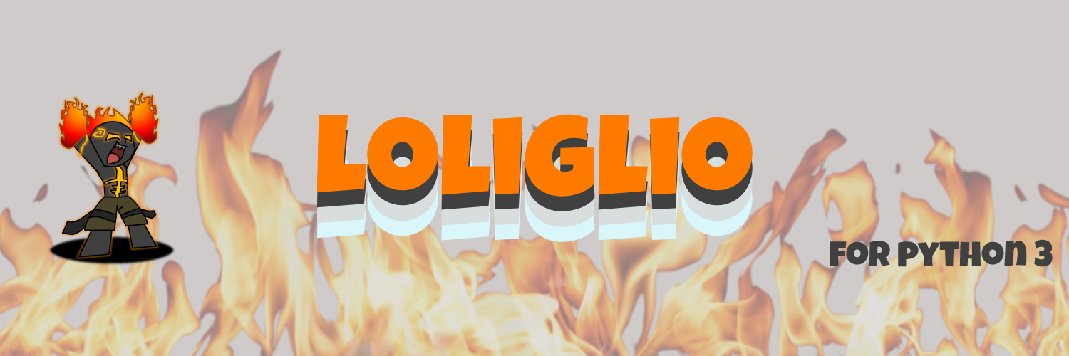 Loliglio web page banner