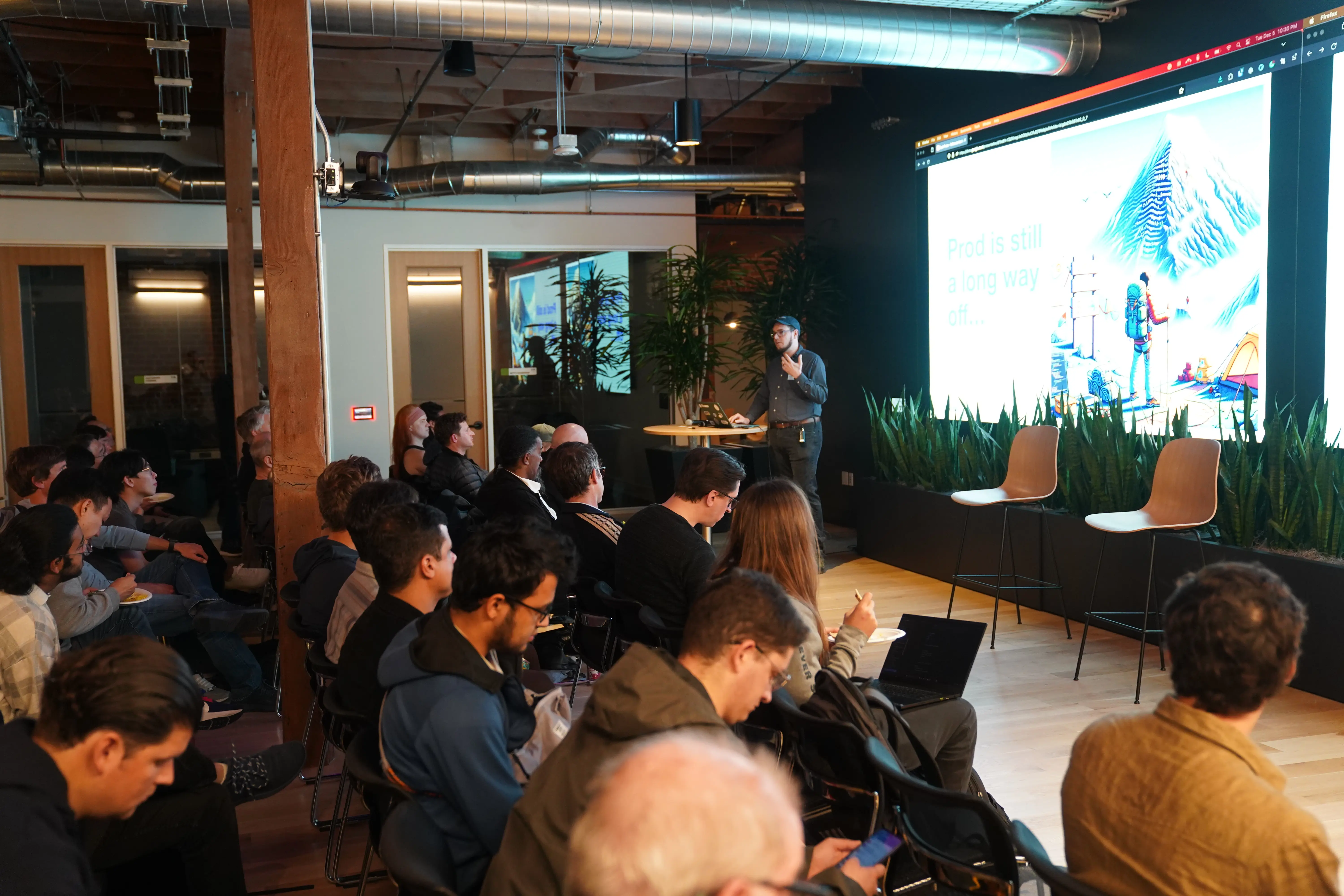 Presenting at a16z SF