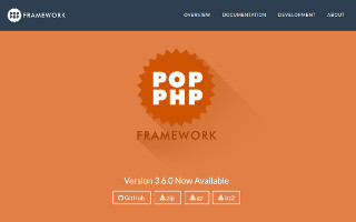 Pop PHP Framework Website