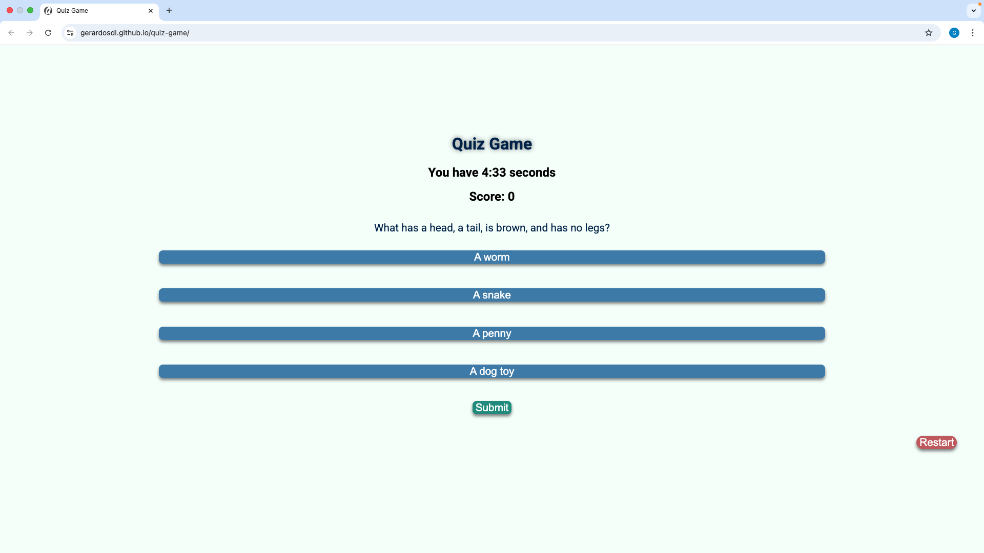 GitHub - gerardosdl/quiz-game · GitHub
