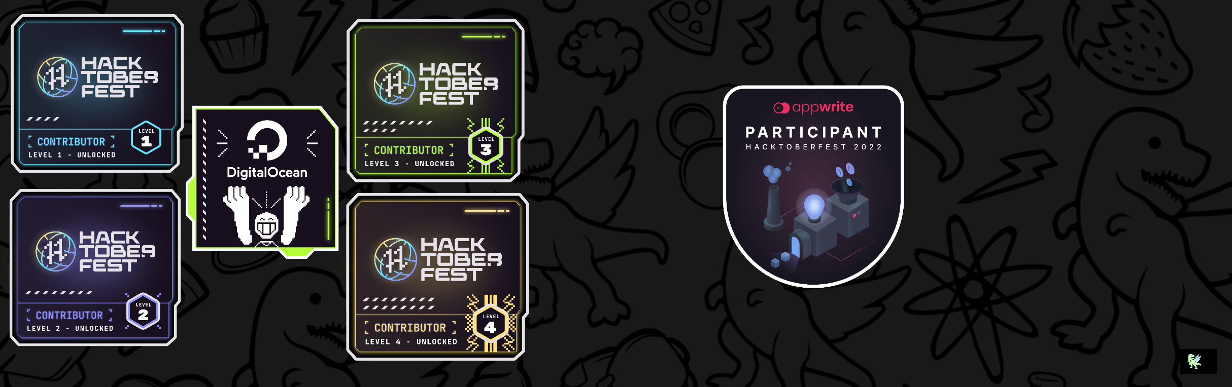 @ahtesham007's Holopin board