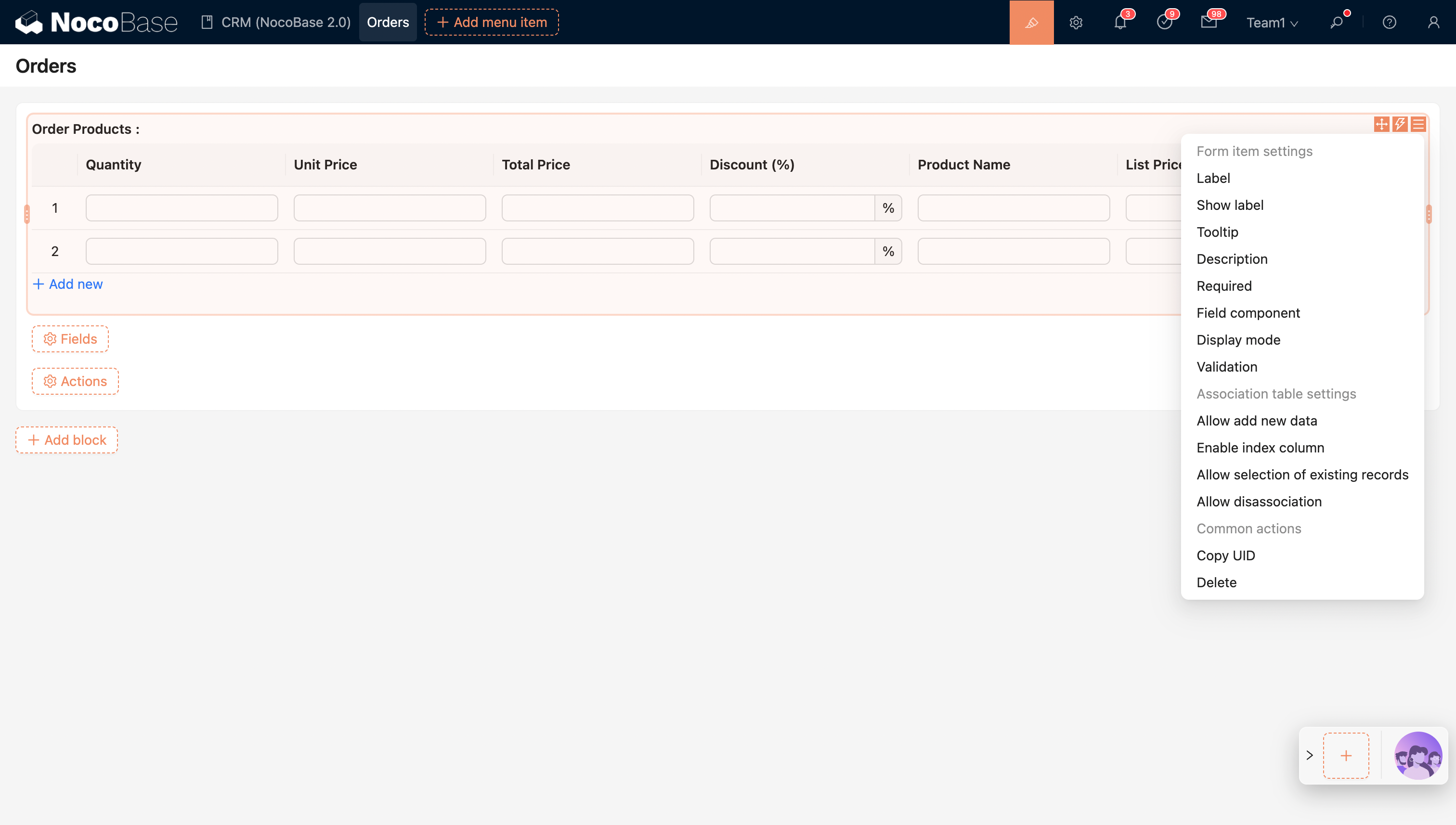 nocobase/nocobase v2.0.0 on GitHub