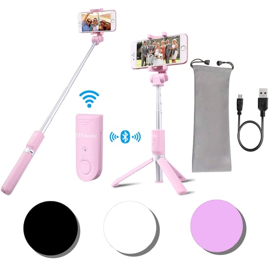 pokanic-selfie-stick-tripod-with-bluetooth-wireless-remote-shutter-control-pouch-extendable-adjustab-1