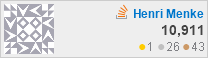 Henri Menke on Stack Overflow