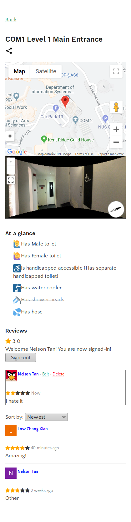 Toilets Page