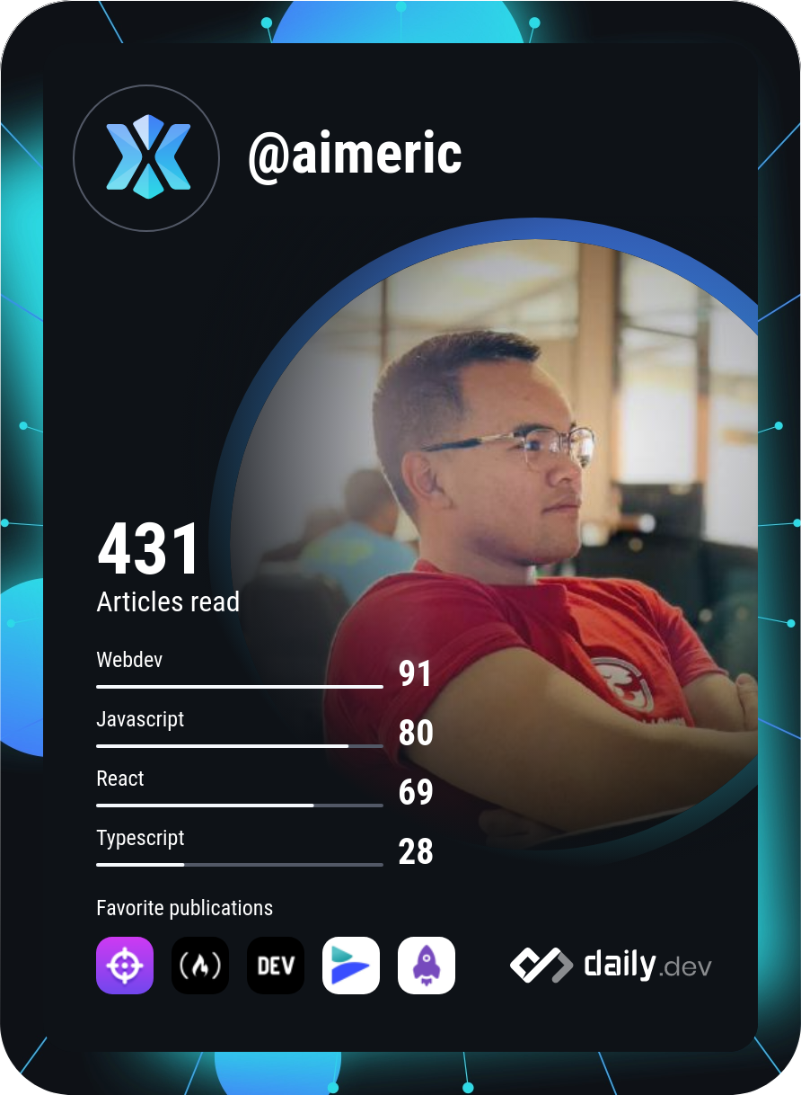 Aimeric Raz's Dev Card