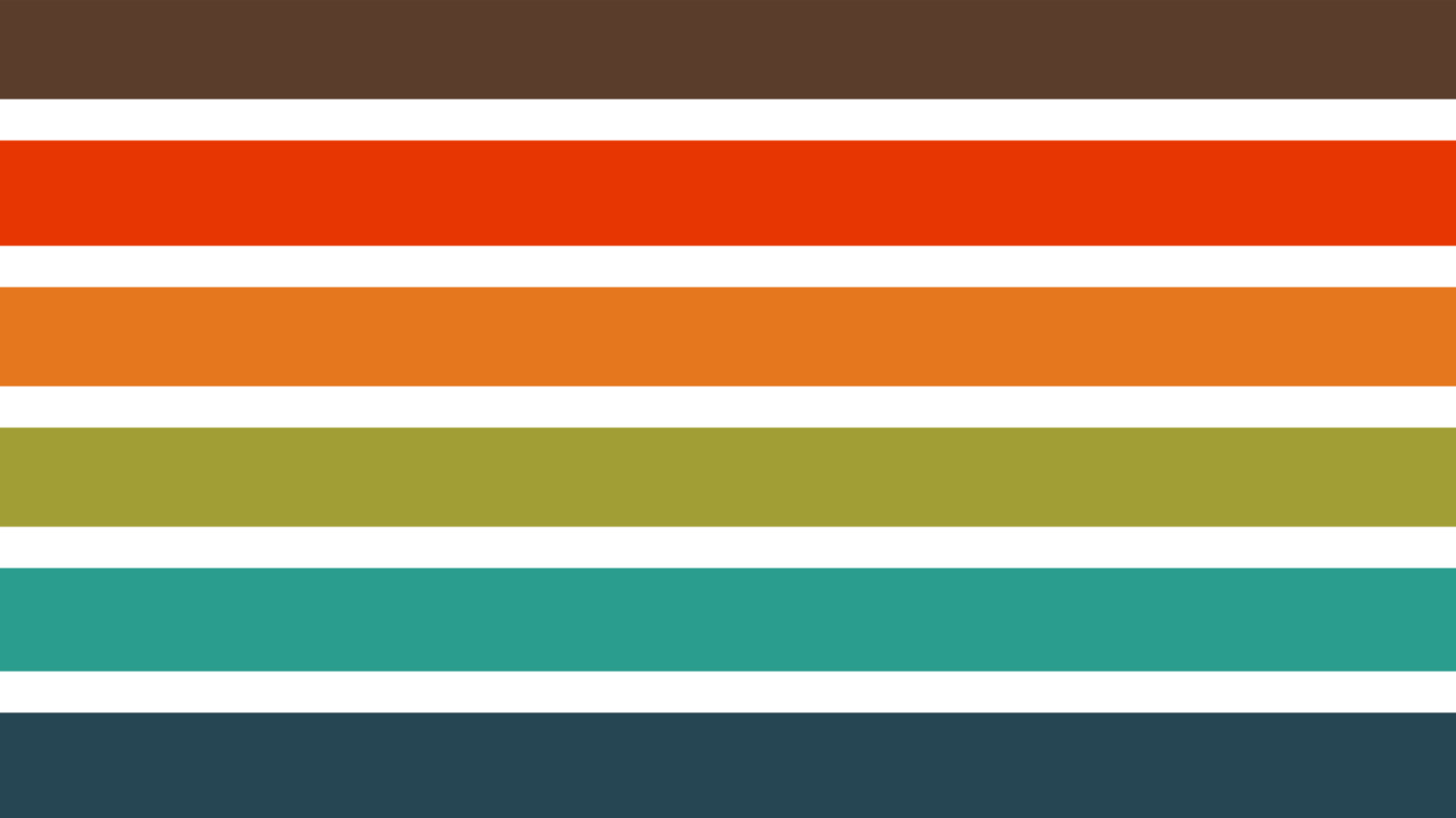 Cool 1970s style colored stripes going across the page