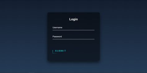 Image of Login Form 1