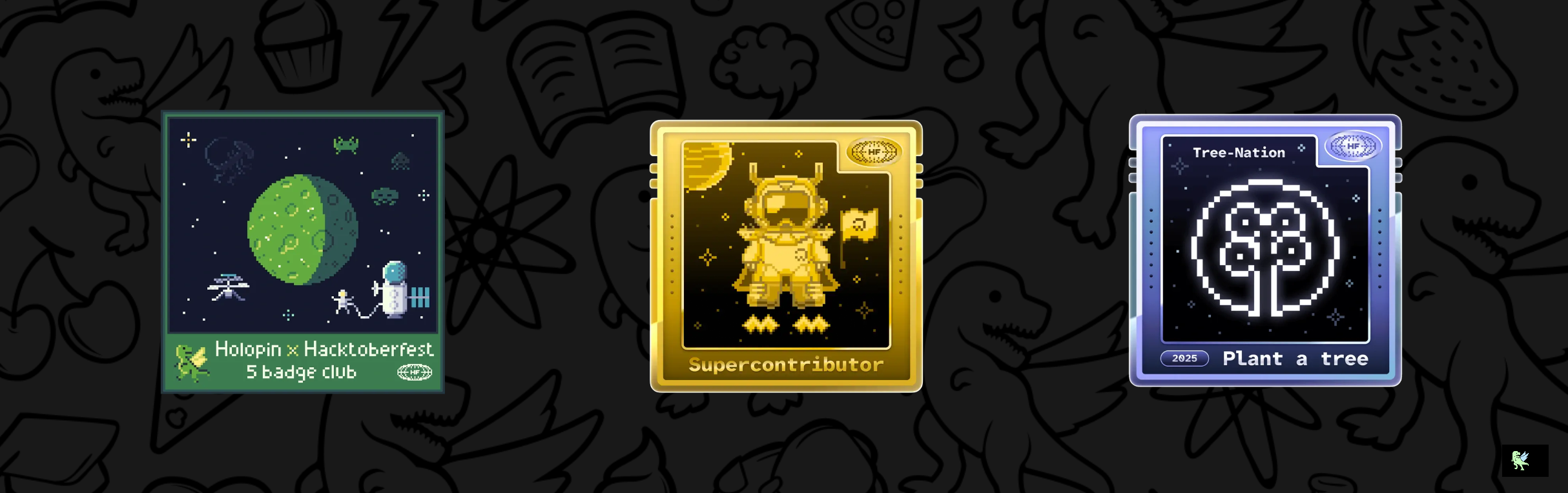 An image of @rylin31's Holopin badges, which is a link to view their full Holopin profile