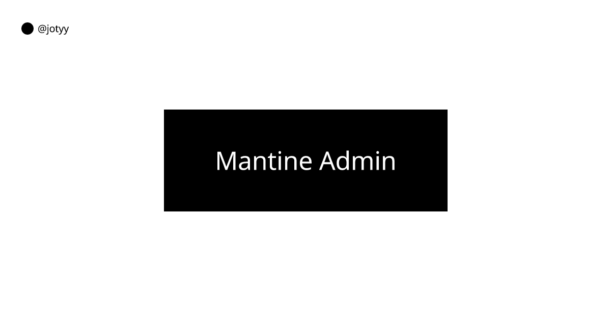 Mantine Admin Banner