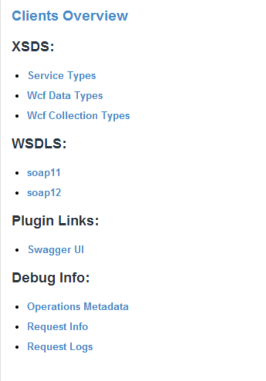 Debug Links