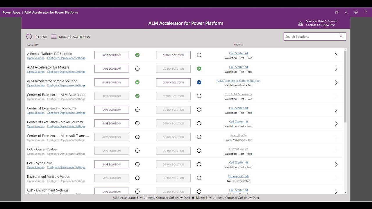 ALM Accelerator for Power Platform New Maker