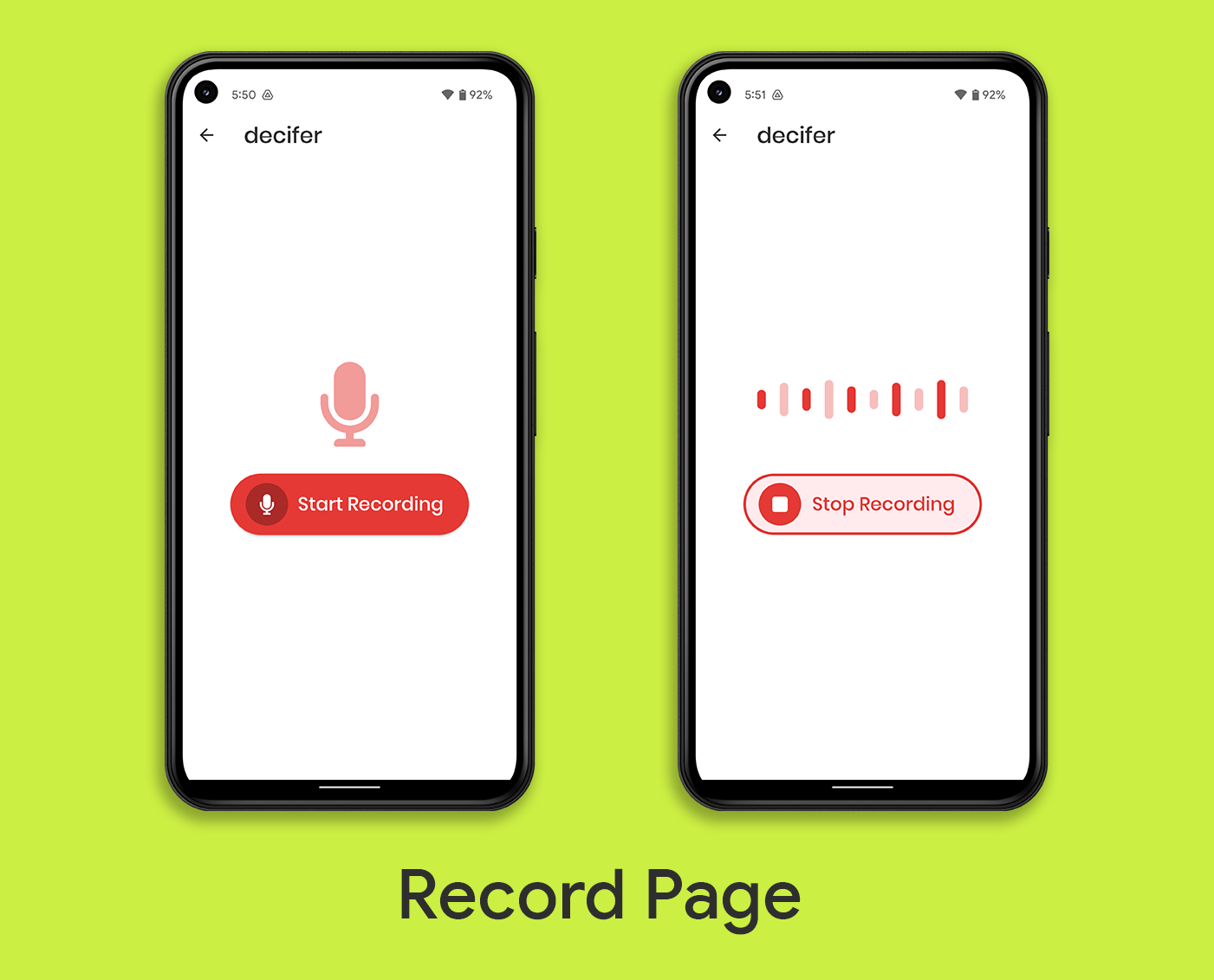 Record Page