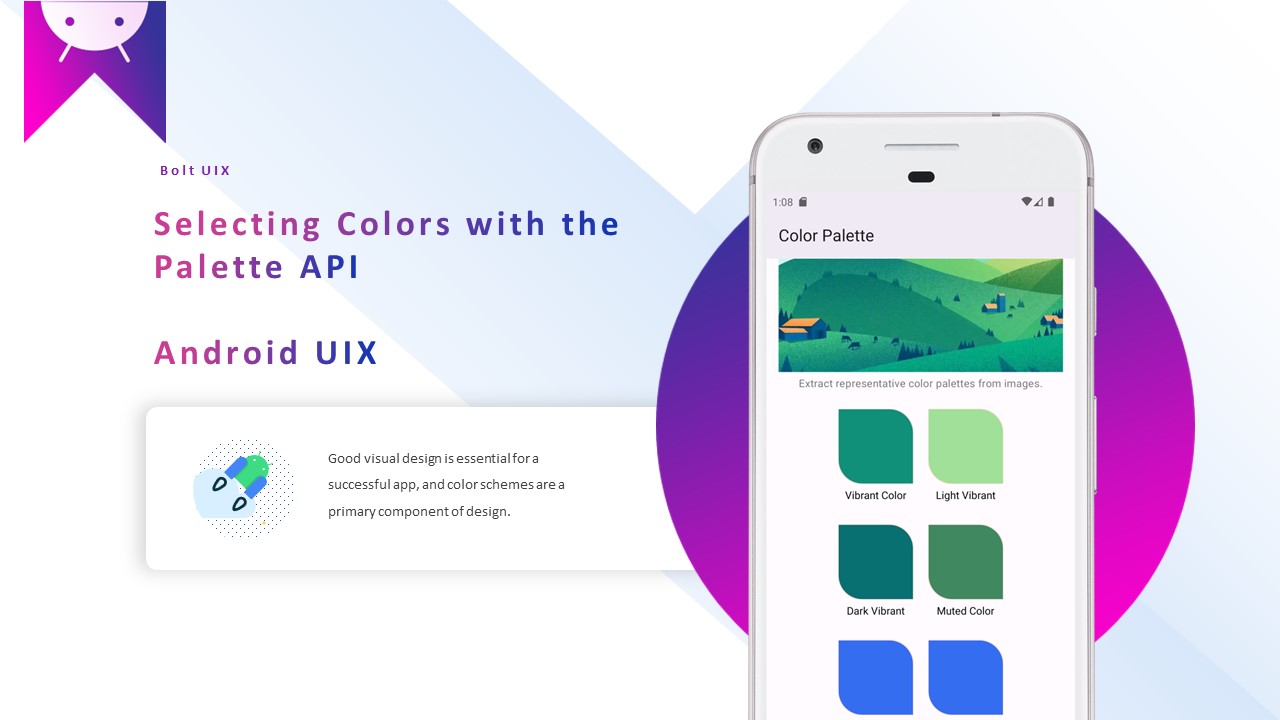 Color palette API