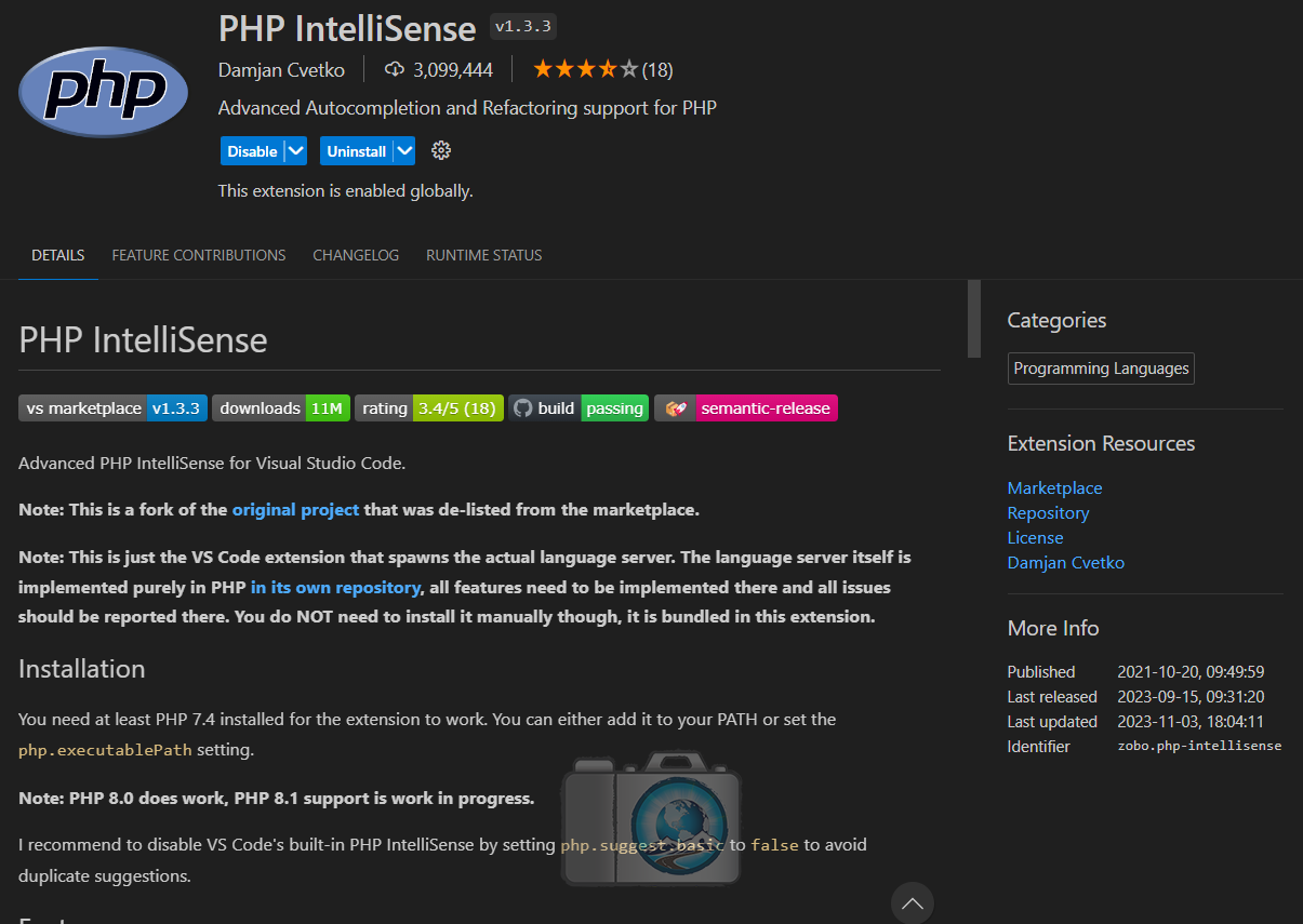 PHP plugin 3