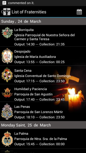 Holy-Week-Guide screenshot