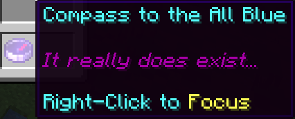 Compass to the All Blue