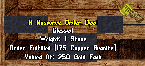 Ultima Eclipse - The Resource Gatherer