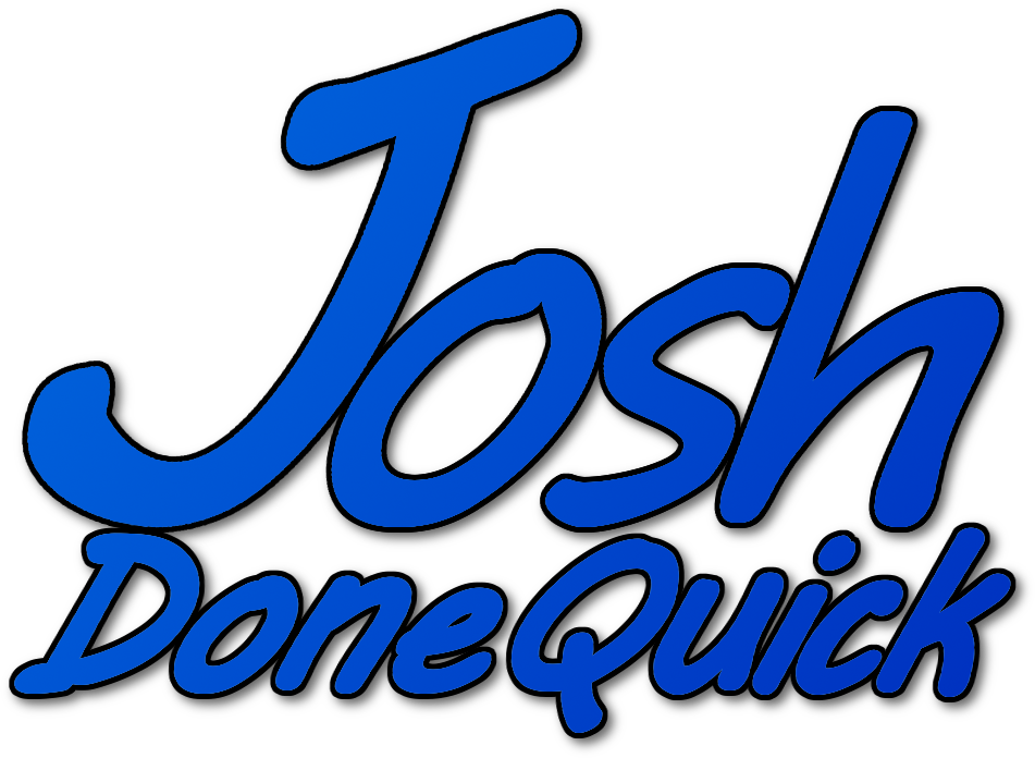 Josh Done Quick logo/wordmark