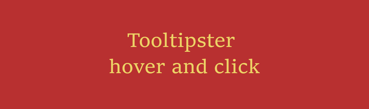 Tooltipster