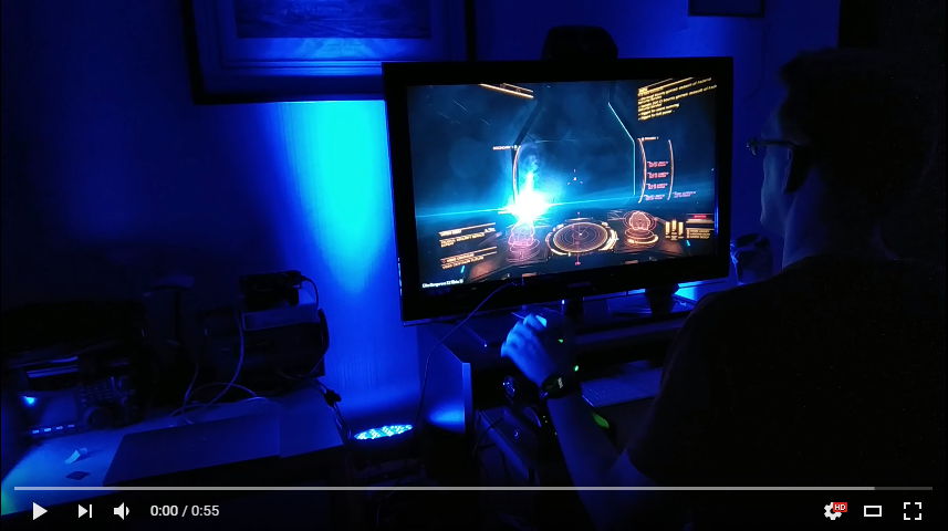 EliteDMX v0.1 Damage events test