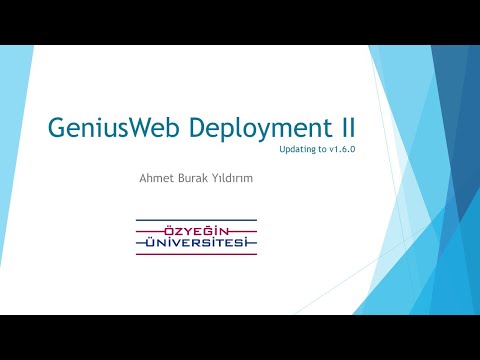 GeniusWeb Deployment II