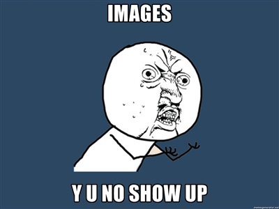 Some images are lost!?