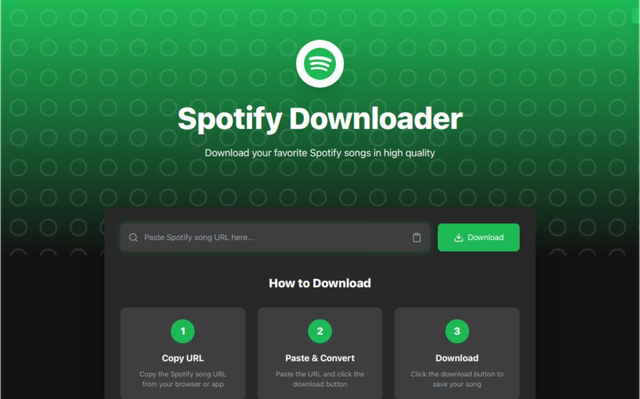 Spotify Downloader Preview