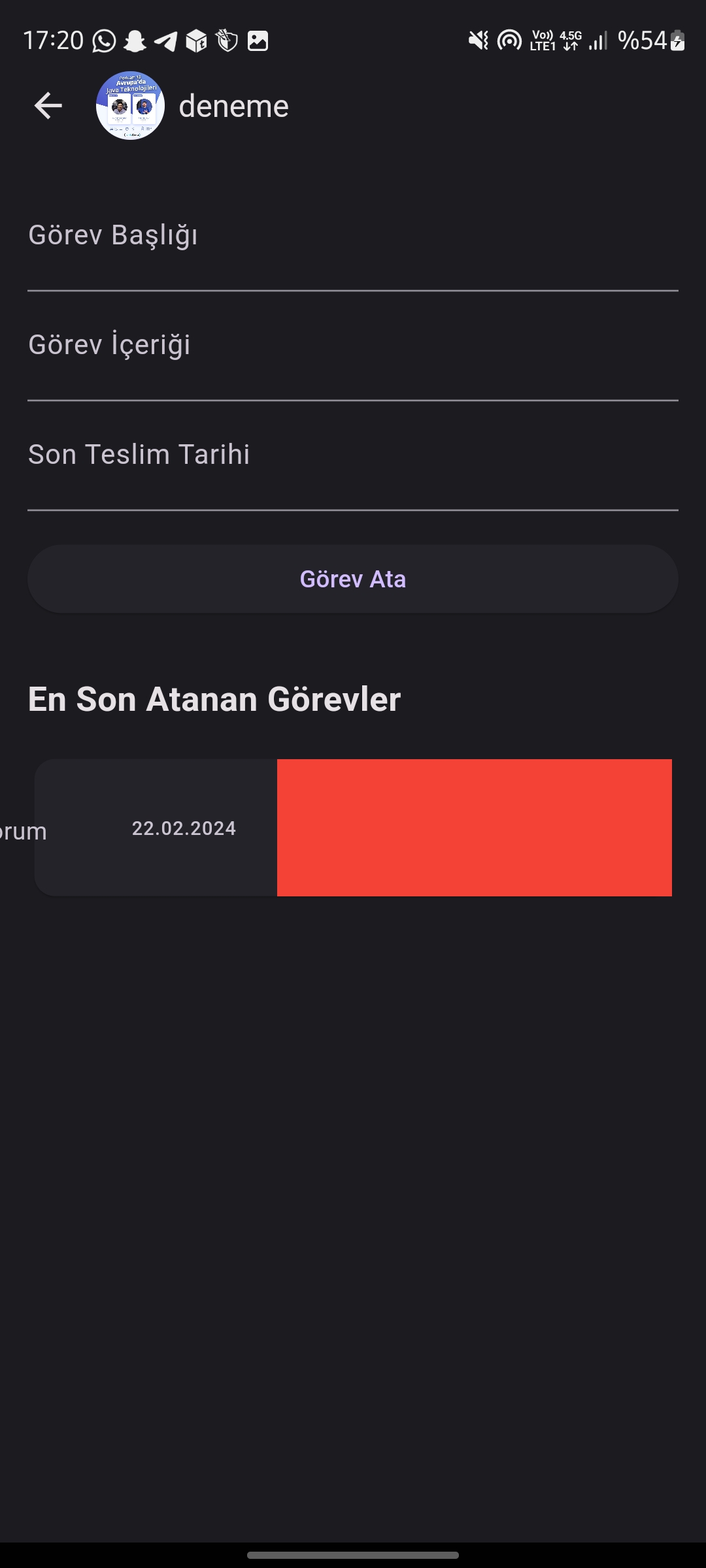 GitHub - mehmet4kif/Odev-takip-uygulamasi: Eğitimler için yapılmış bir ...