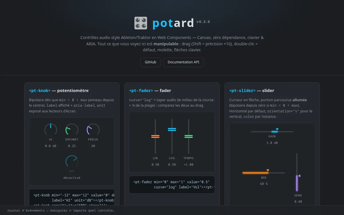 potard screenshot