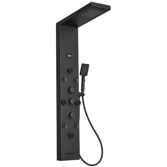 bwe-8-jet-rainfall-shower-tower-shower-panel-system-with-waterfall-shower-head-shower-wand-in-black-1