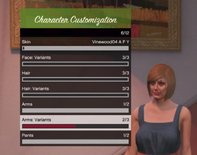 Character Customization Example