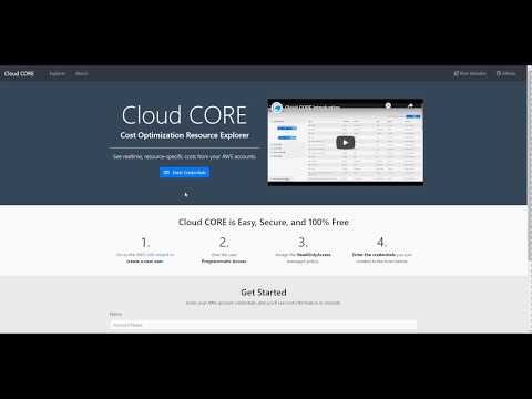 GitHub - bluematador/cloud-core: Cloud CORE (Cost Optimization ...