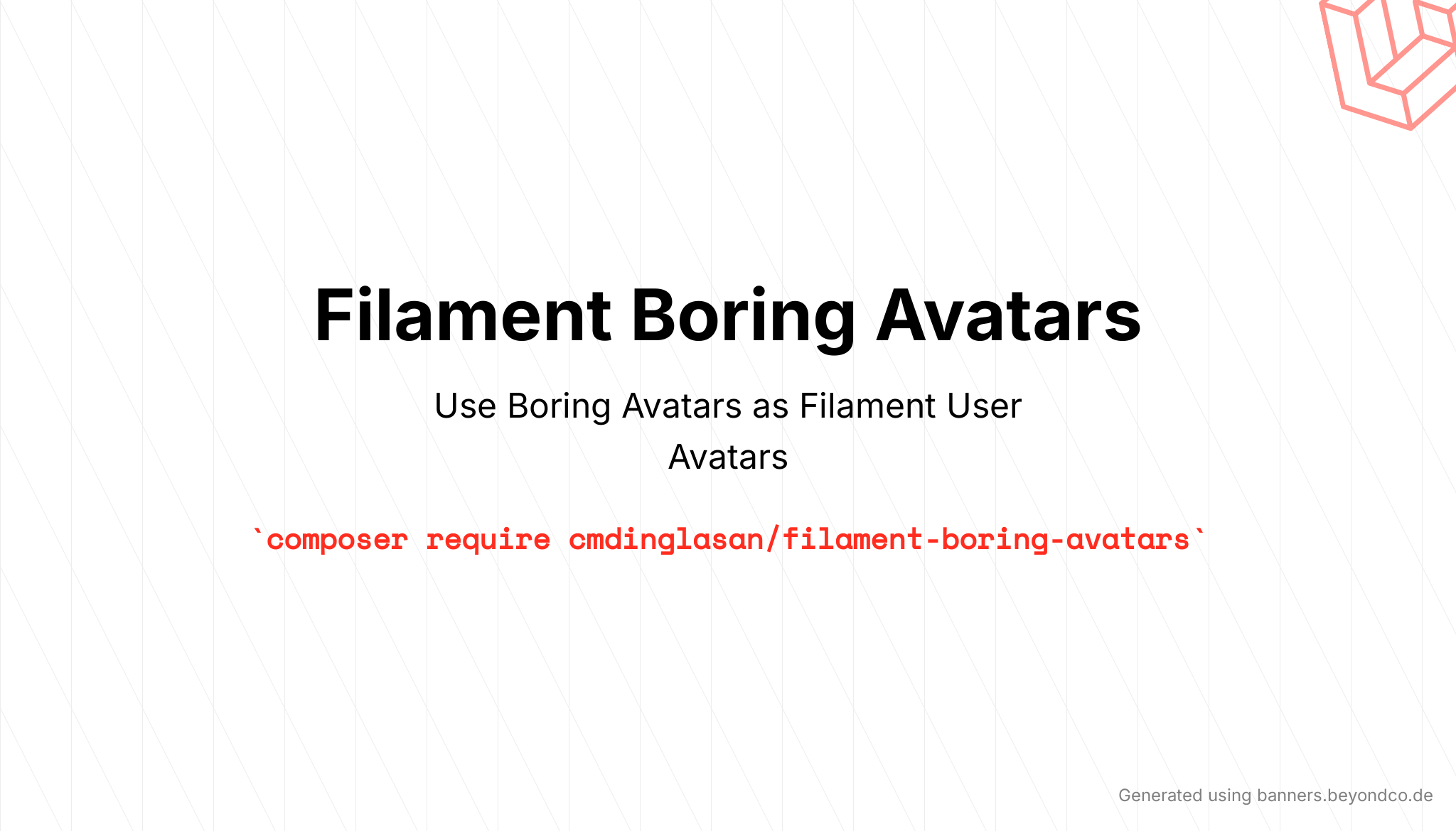 Filament Boring Avatars Banner