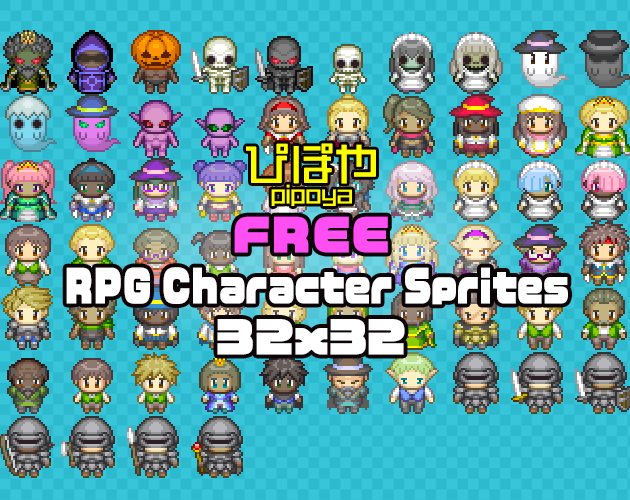 Image of RPG Character Sprites