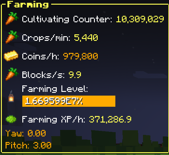 Fixed XP/hr Counter + Fancy Dots