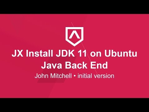 Video to Install JDK