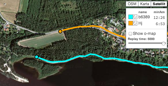 Open GPS-tracker screenshot