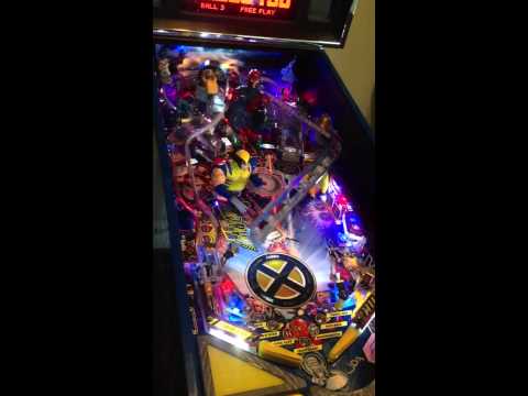 X-Men interactive LED ramps gameplay