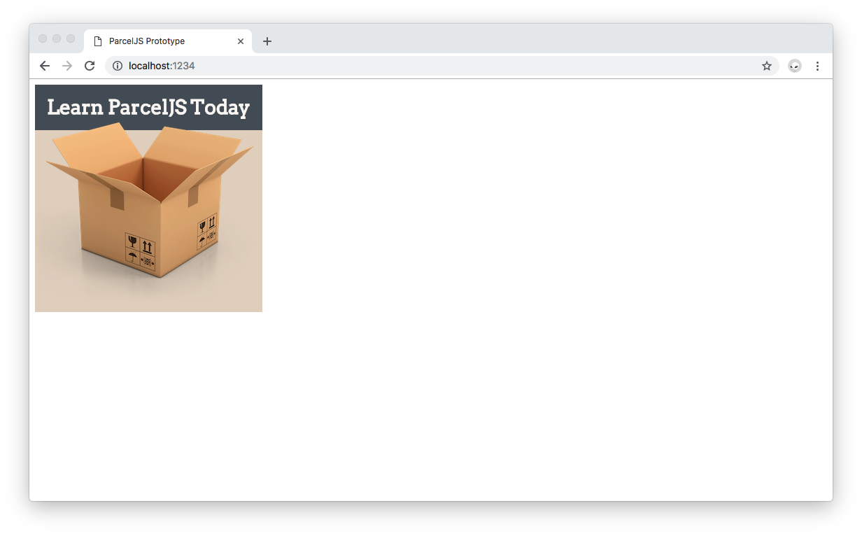 Polished version of the ParcelJS JavaScript app.