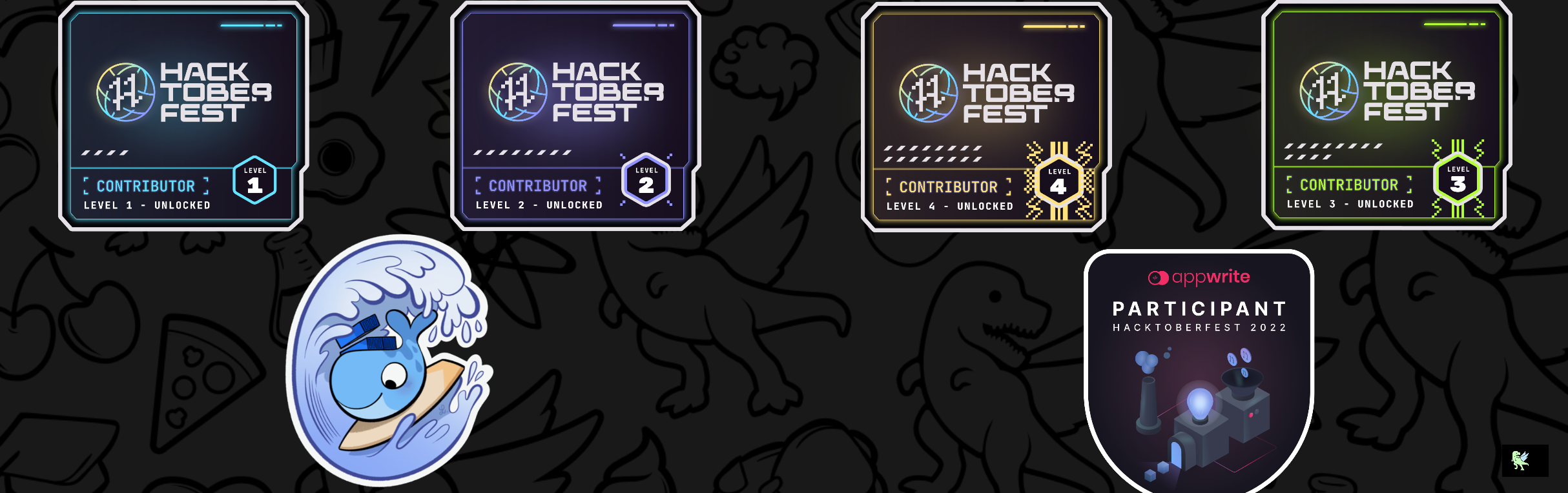 An image of @yashlondhe's Holopin badges, which is a link to view their full Holopin profile