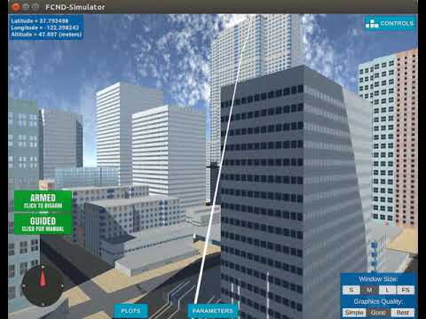 3D Motion Planning to top of a building