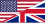 English language USA/UK flag