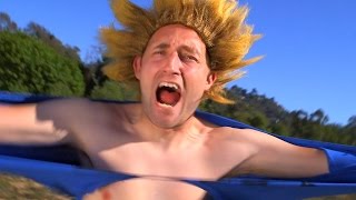 THE FRIEZA SAGA IN 5 MINUTES  DRAGONBALL Z LIVE ACTION   SWEDED  - Mega64