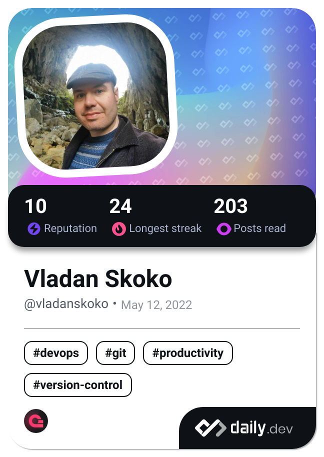 Vladan Skoko's Dev Card