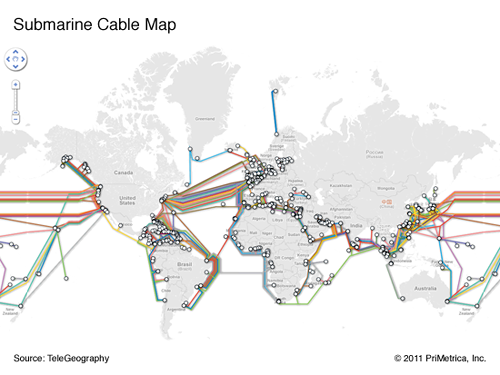 Submarine Cable Map