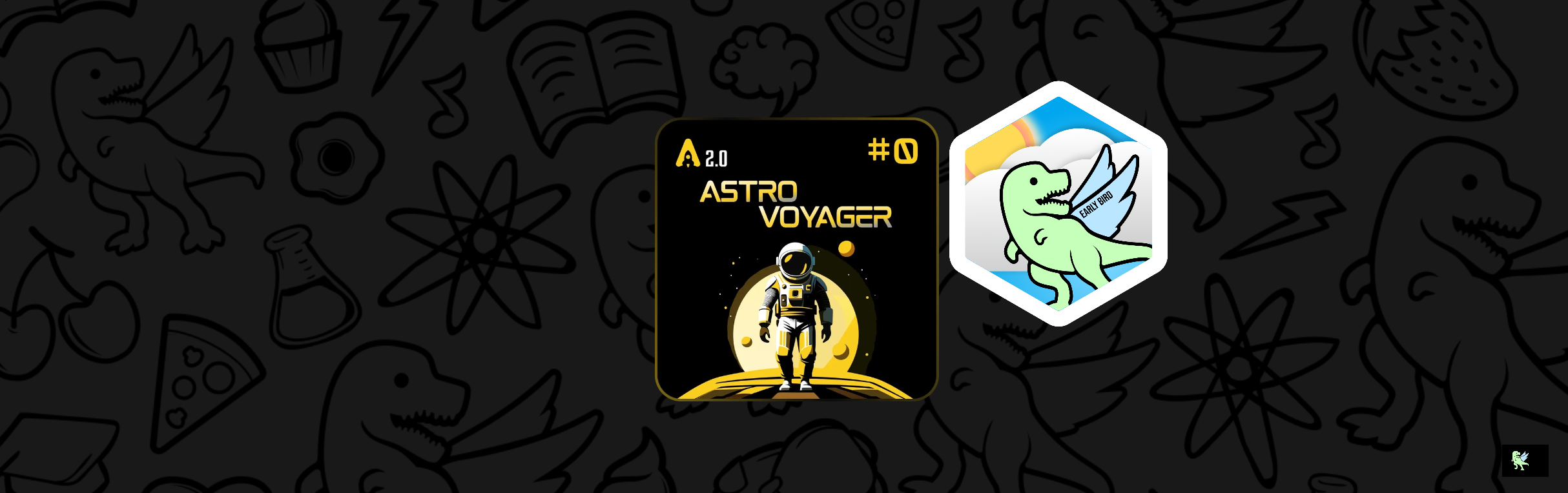 An image of @debayan6's Holopin badges, which is a link to view their full Holopin profile
