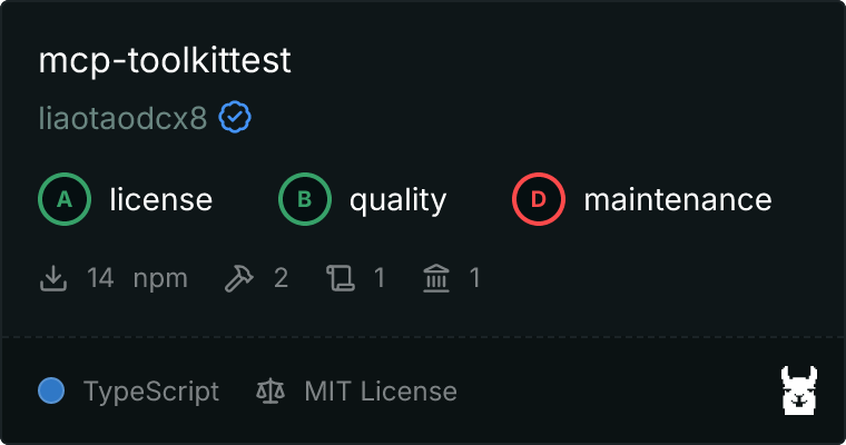 GitHub - liaotaodcx8/toolkittest · GitHub
