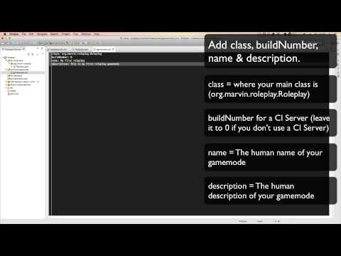 Gamemode in Eclipse